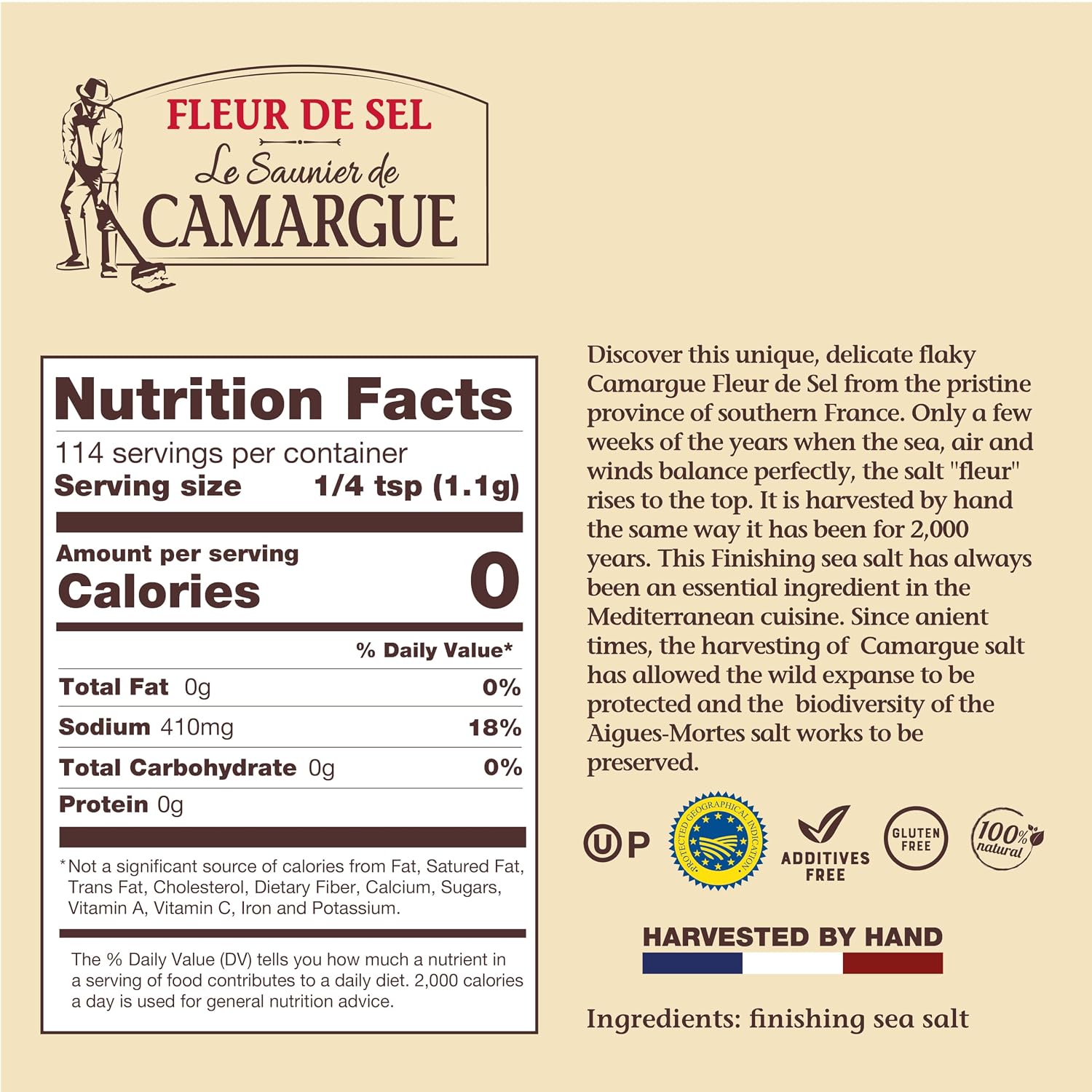 Fleur de Sel Is Not One Thing: A Provenance Comparison Across Four Harvesting Regions